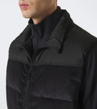 Aztech Mountain Pfeifer cotton corduroy down vest
