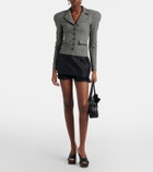 Magda Butrym Ruffled wool and silk skort