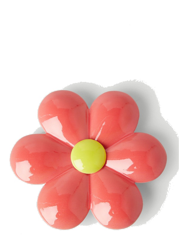 Photo: Flower Pin Badge in Pink