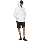 A-Cold-Wall* SSENSE Exclusive White Logo Hoodie