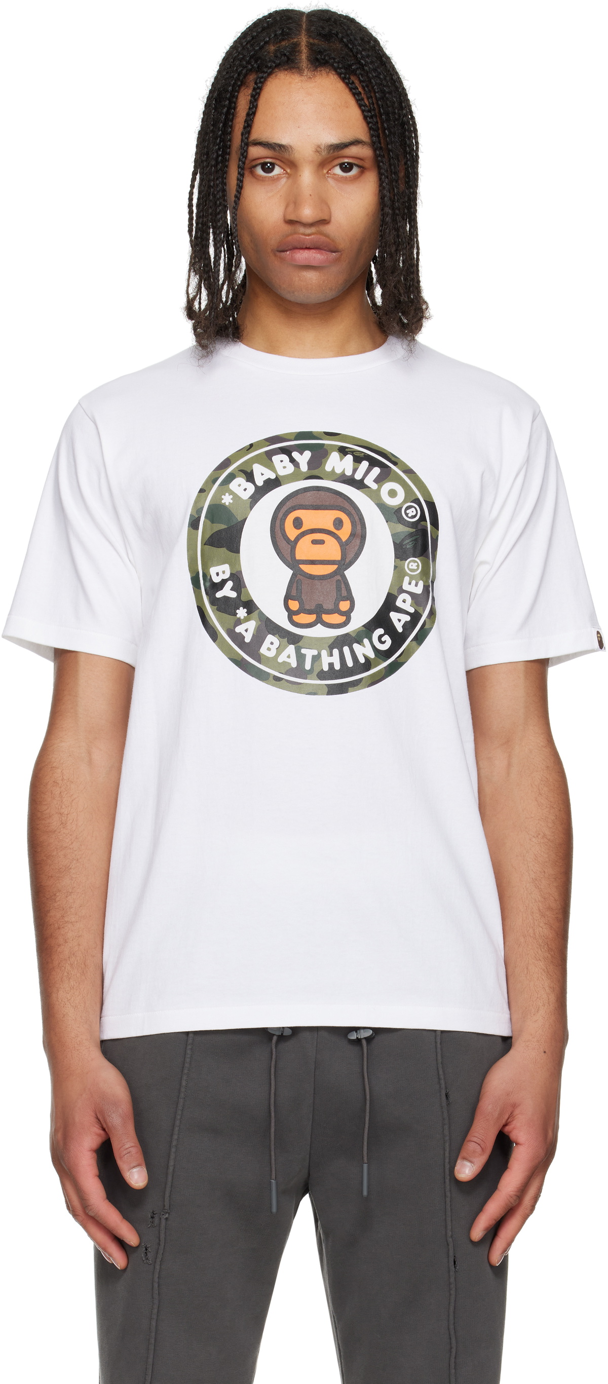 【A BATHING APE】6色展開 1ST CAMO MILO BUSY WORKS TEE UNISEX 1ST CAMO MILO ON BUSY WORKS TEE KIDS – eu.bape.com