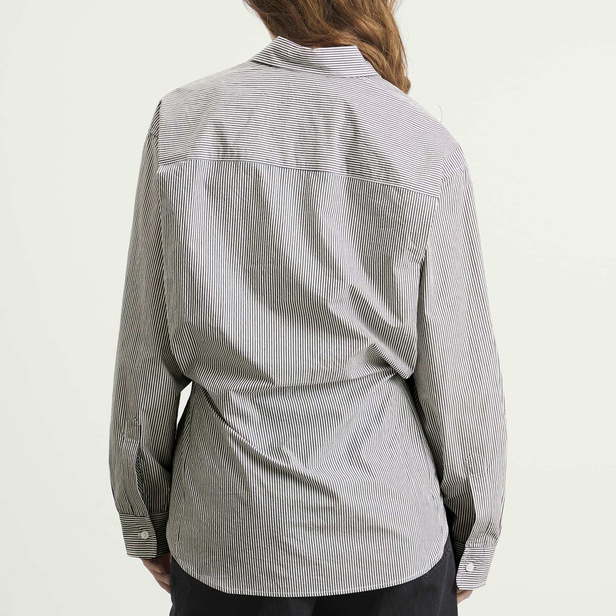 Agolde Women's Cinch Shirt in Windley Stripe
