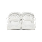 Maison Margiela White Retro-Fit Midi Sneakers