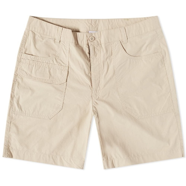 Photo: Columbia Men's Washed Out™ Cargo Short in Ancient Fossil