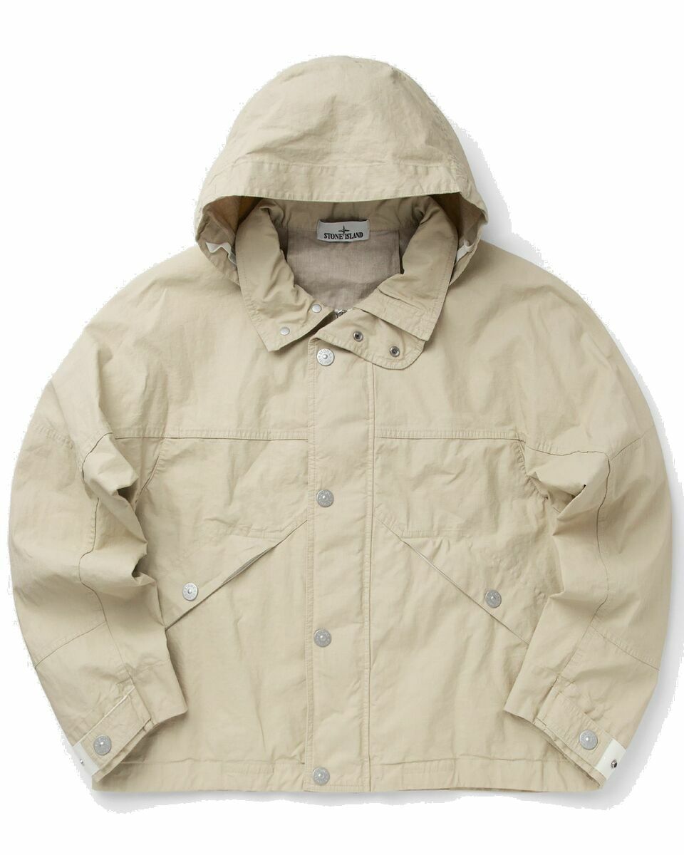 Photo: Stone Island Jacket Beige - Mens - Windbreaker