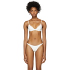 Her Line White Ava Bikini Top