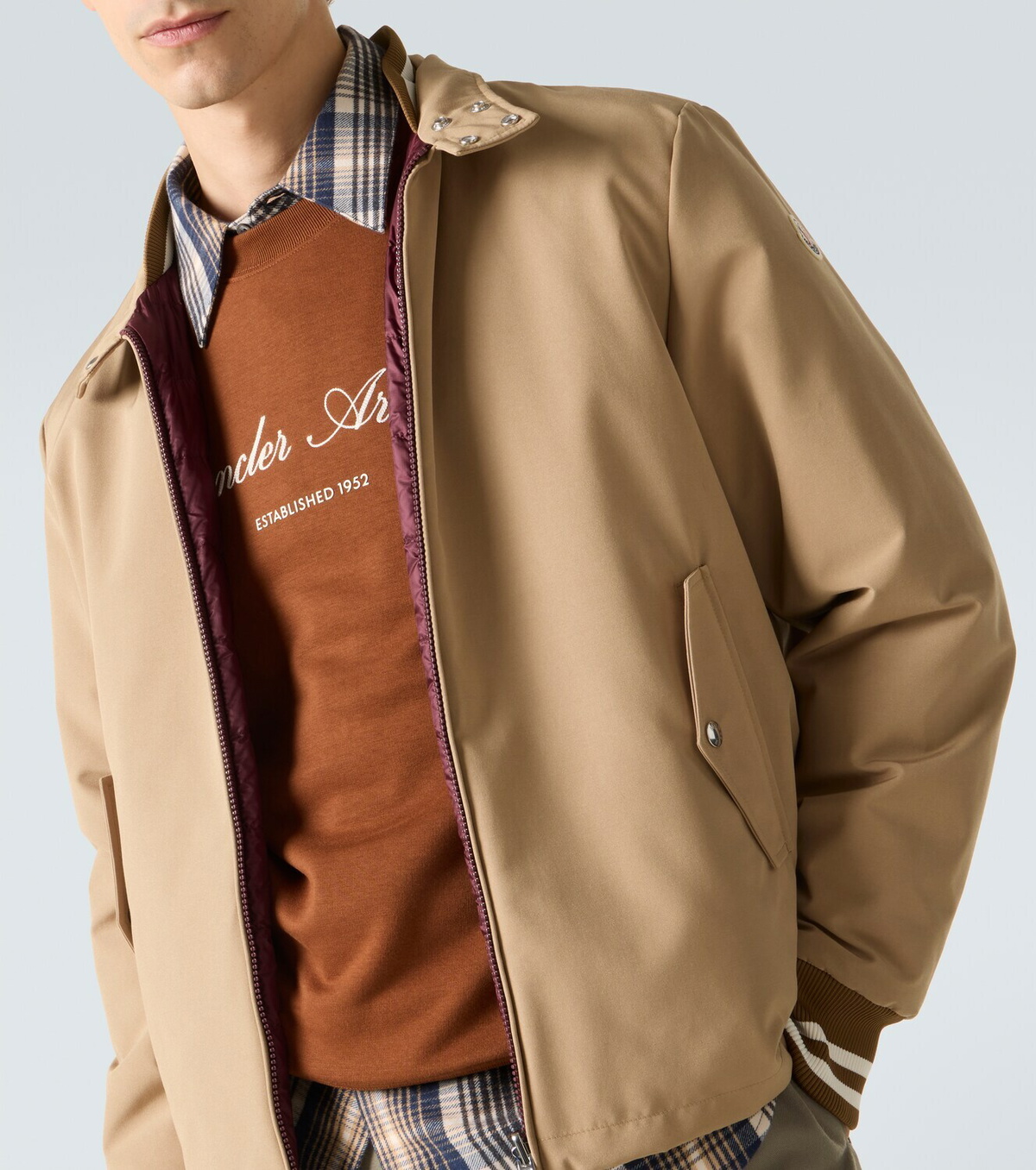 Moncler Archivio reversible bomber jacket