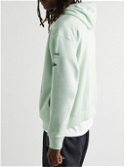 adidas Consortium - And Wander TERREX Printed Cotton-Blend Jersey Hoodie - Green