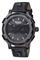 Rebel Brooklyn Bridge Black Dial Mens Watch RB102-6071