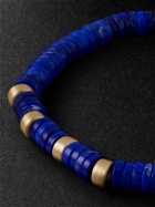 Jacquie Aiche - Gold, Lapis Lazuli and Diamond Beaded Bracelet