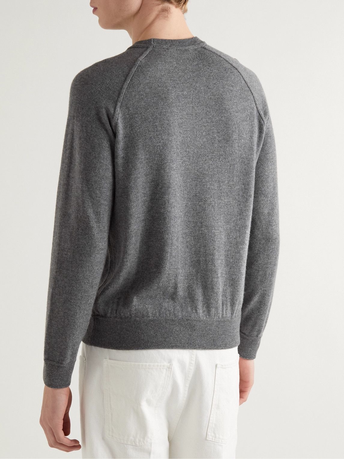 Thom Sweeney - Wool and Cashmere-Blend Sweater - Gray Thom Sweeney