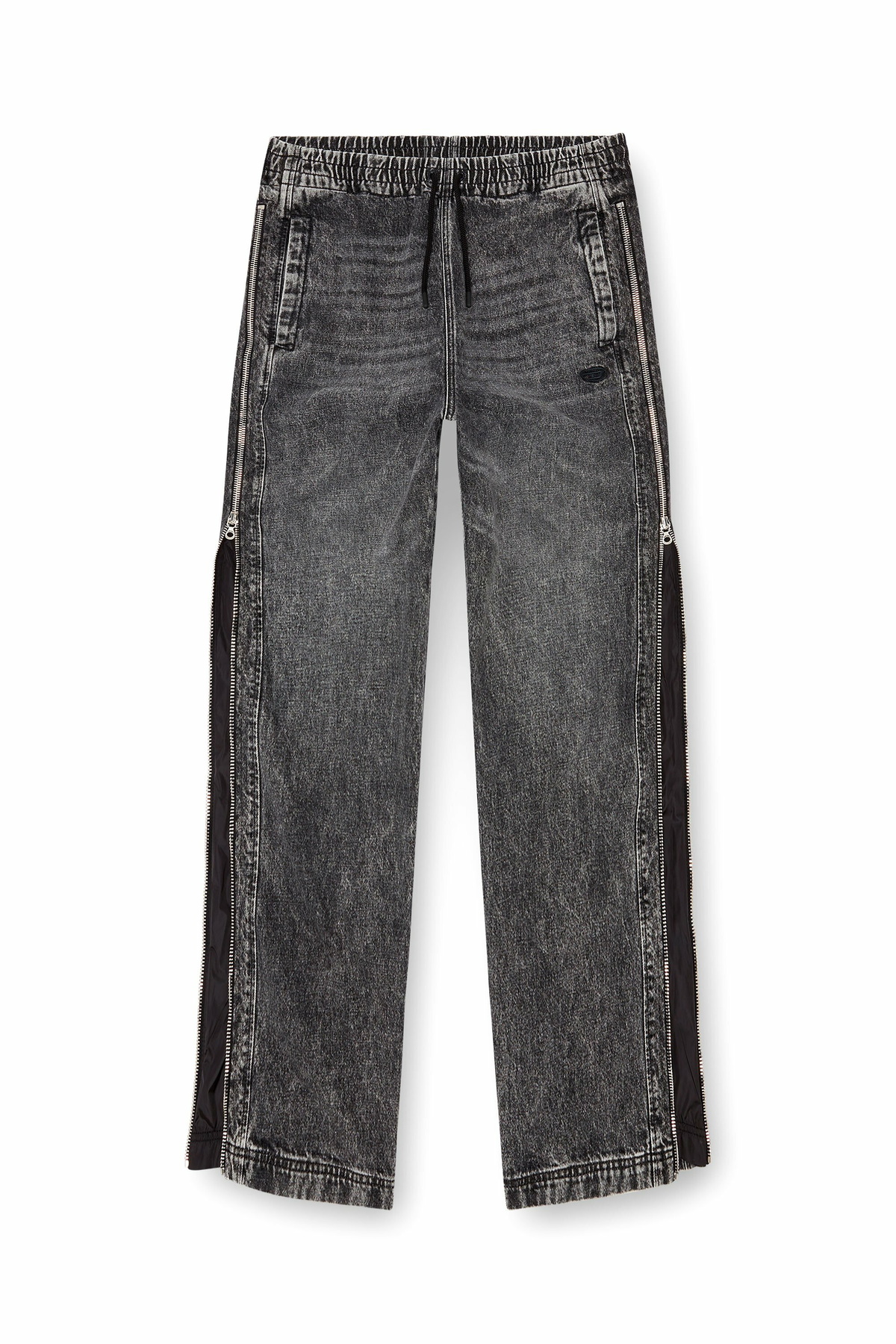 Diesel Relaxed Jeans - D-Martian - Jeans Mens in Black Diesel
