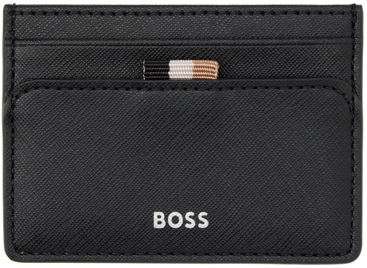 Photo: BOSS Black Logo Card Holder