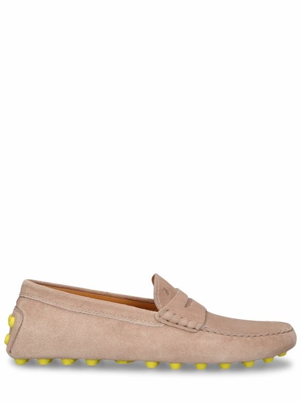 Photo: TOD'S - 10mm Gommino Macro Suede Loafers