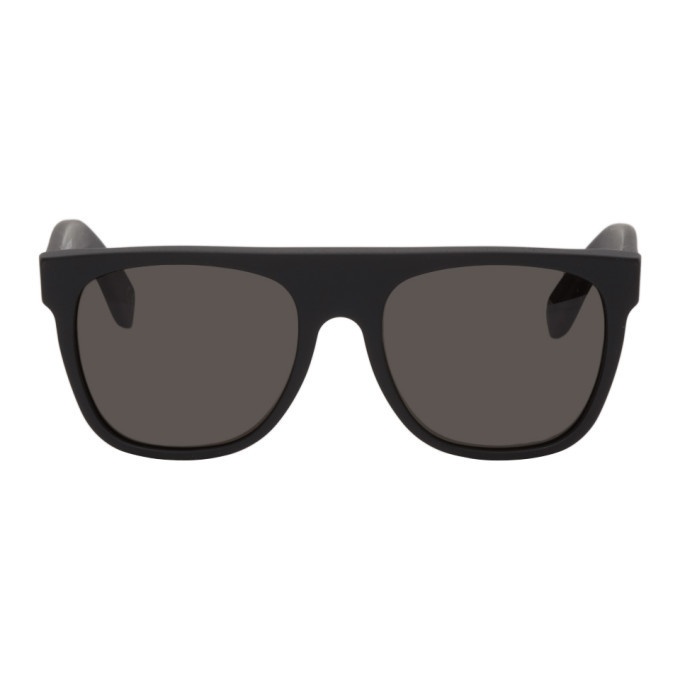 Photo: RETROSUPERFUTURE Black Flat Top Sunglasses