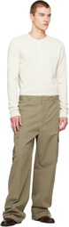 Second/Layer Khaki Ripstop Cargo Pants