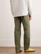 A.P.C. - Chuck Straight-Leg Cotton-Twill Trousers - Green