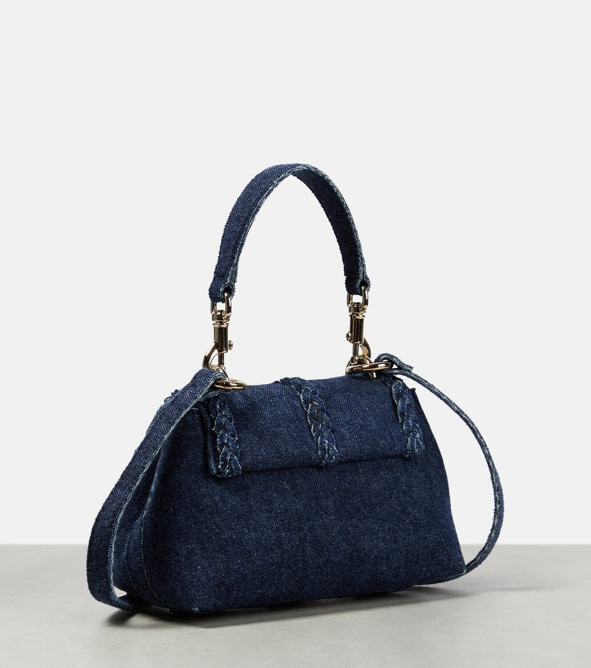 outlet【Chloe】Penelope☆Denim Mini Soft ショルダーバッグ CHLOÉ Penelope Denim Mini Soft Shoulder Bag in Denim | endource