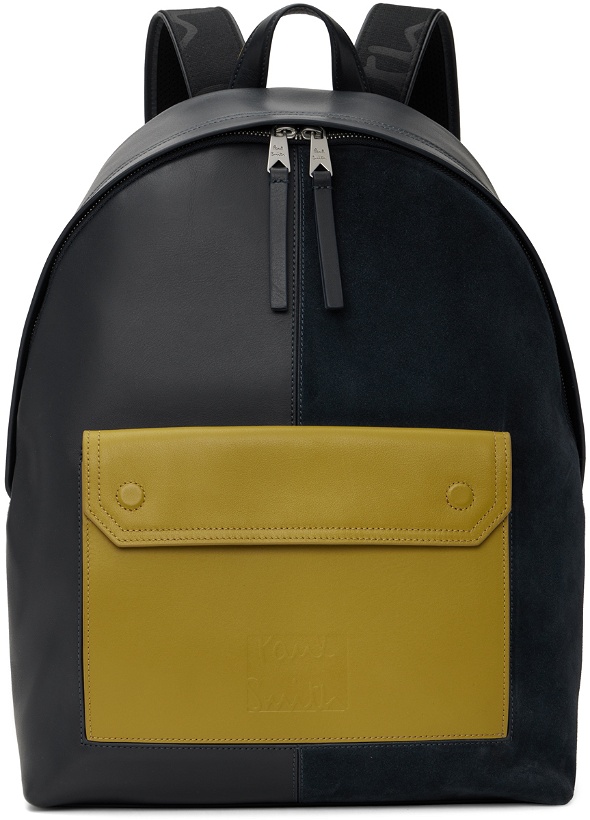 Photo: Paul Smith Navy Contrast Pocket Backpack