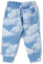 Molo Baby Blue & White Simme Lounge Pants