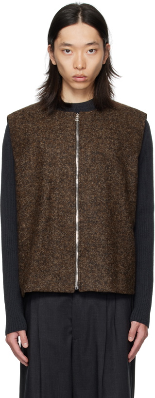 Photo: colbo Brown Zip Vest