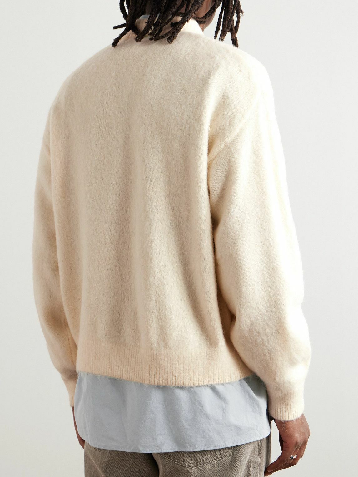 Remi Relief - Brushed-Knit Cardigan - Neutrals Remi Relief