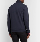 Orlebar Brown - Egerton Slim-Fit Stretch-Cotton Jersey Zip-Up Sweatshirt - Blue