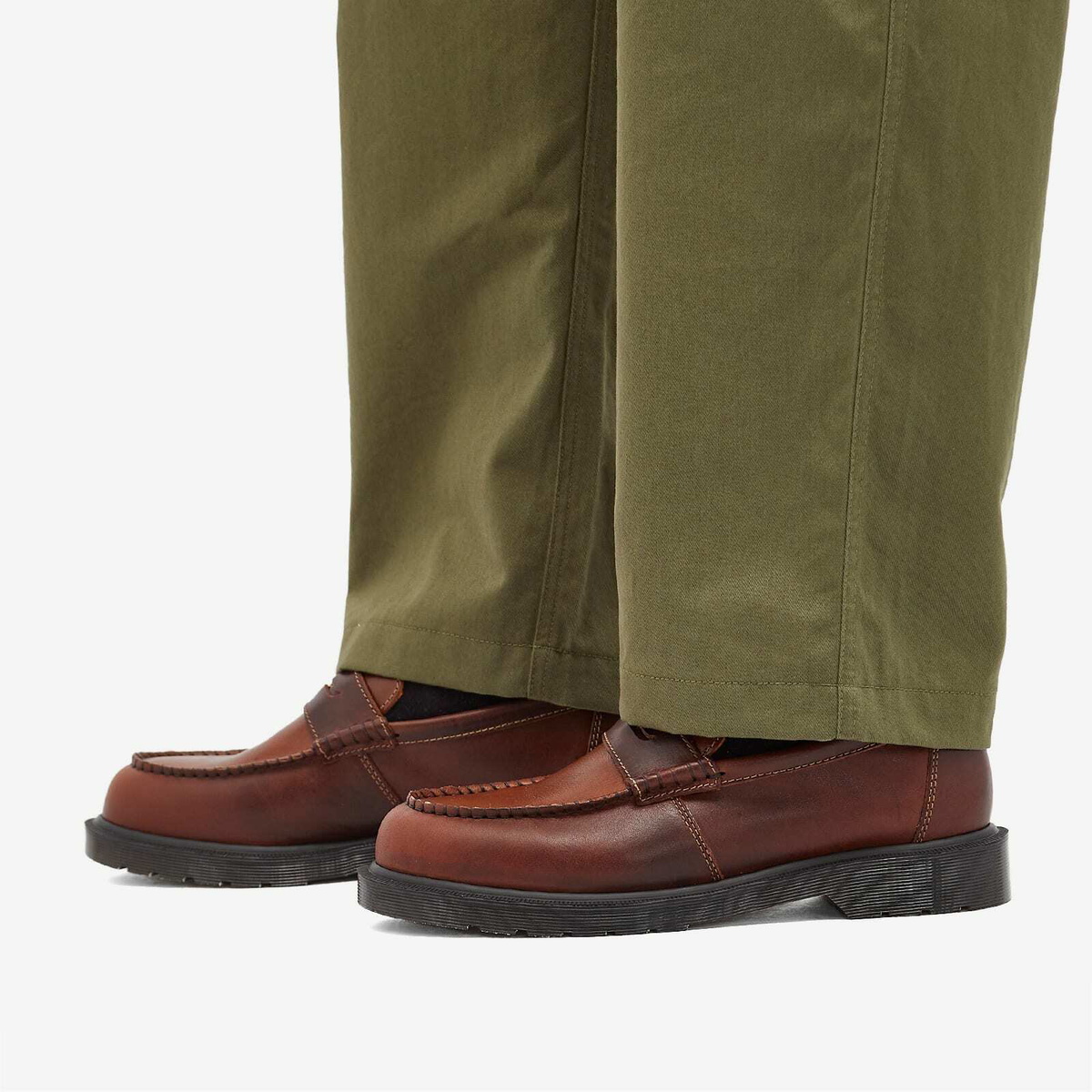 Dr. Martens Penton Loafer Shoe Sneakers in Brown Dr. Martens
