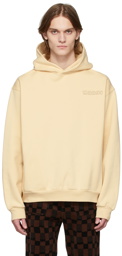 Marni Beige Floral Logo Hoodie