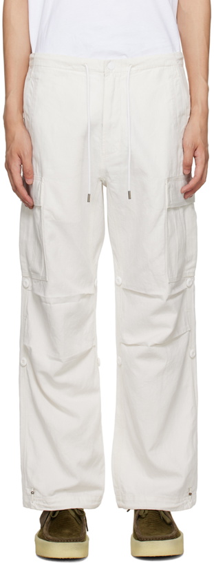 Photo: Maharishi White Snopants Cargo Pants