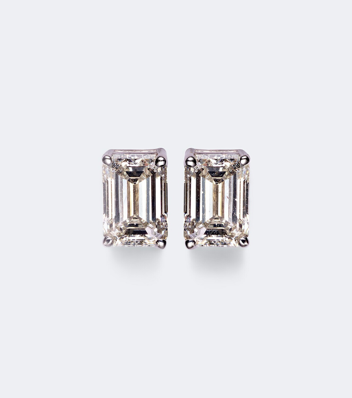 Shay Jewelry 18kt white gold earrings with diamonds