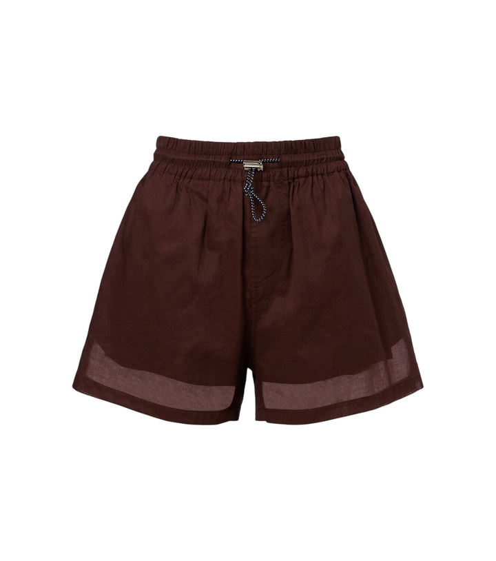 Photo: Plan C Cotton organza shorts