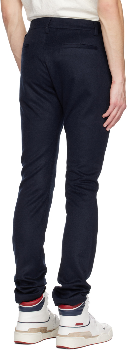 Frenckenberger Navy Four Pocket Trousers