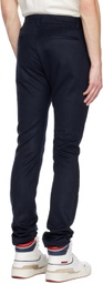 Frenckenberger Navy Four Pocket Trousers