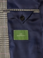Sid Mashburn - Virgil No.2 Slim-Fit Prince of Wales Checked Wool and Linen-Blend Hopsack Blazer - Neutrals