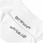 Off-White Women's No You Can't Long Socks in White
