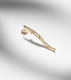 Yvonne Léon Marlin Gm 9kt gold single earring with diamonds