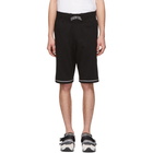 Diesel Black P-Kou-Tape Shorts