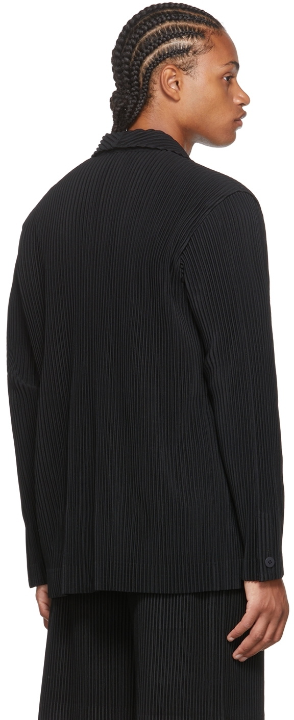 HOMME PLISSÉ ISSEY MIYAKE Black Tailored Pleats 1 Blazer Homme