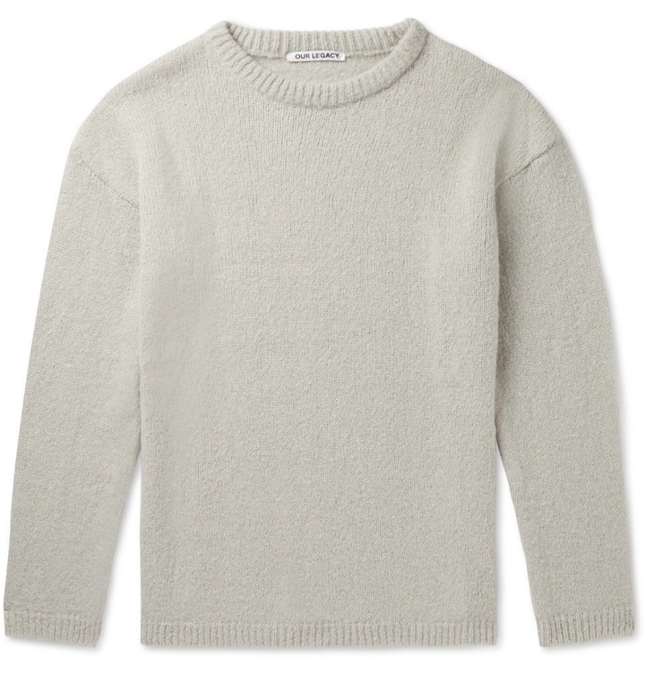 Photo: Our Legacy - Knitted Sweater - Gray