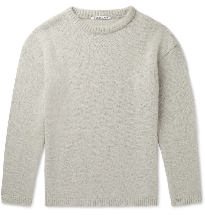 Photo: Our Legacy - Knitted Sweater - Gray