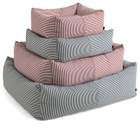 HAY Dog Bed - Small in Blue/White Stripe 