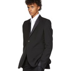 Rick Owens Black Soft Tuxedo Blazer