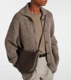 The Row Leather crossbody bag