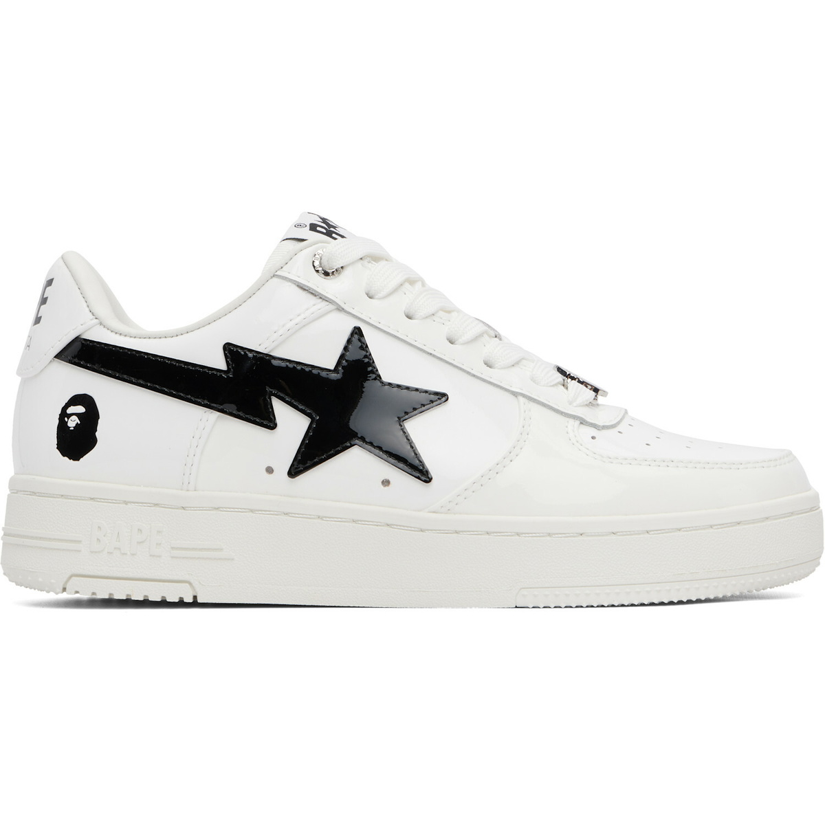 BAPE White & Black BAPE STA #2 L Sneakers