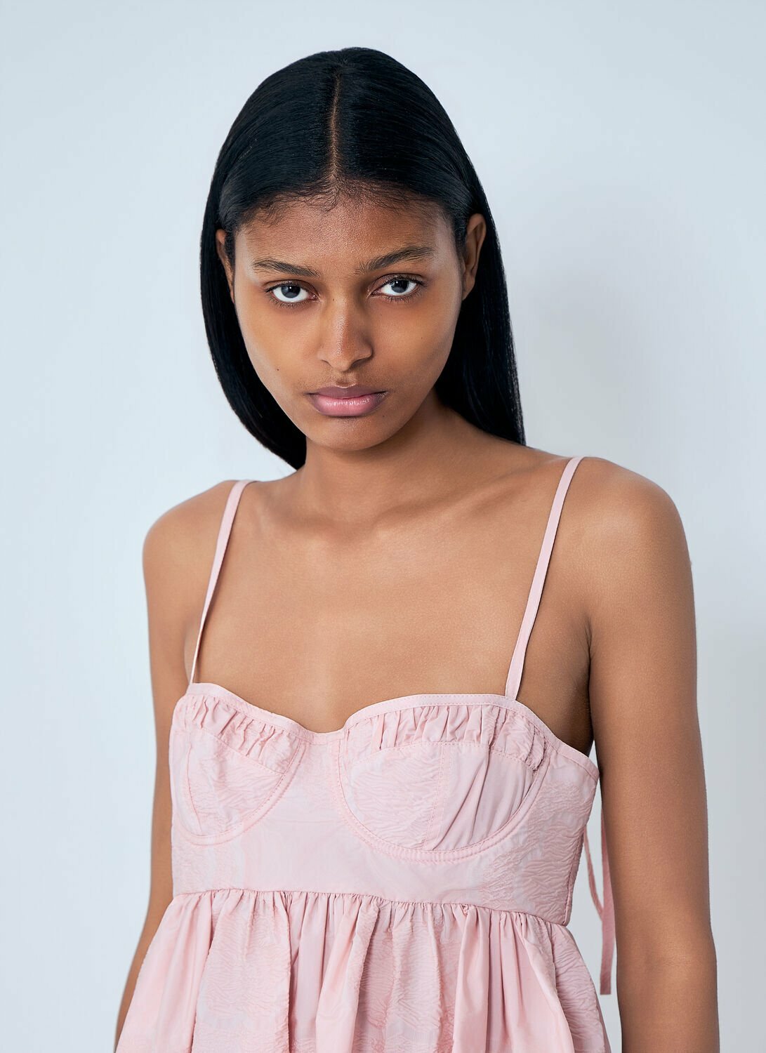 Cecilie Bahnsen Bralette Midi Alena Dress