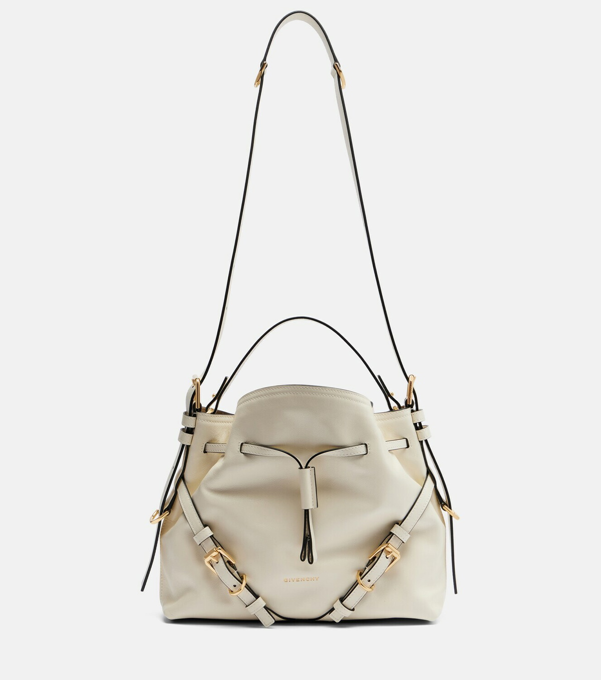 Givenchy Voyou Small leather bucket bag