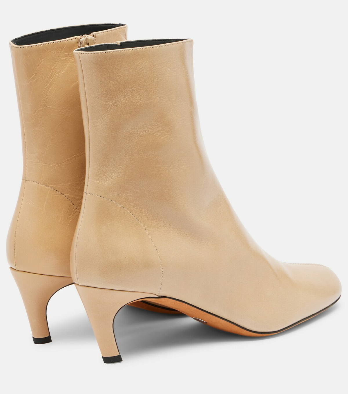 Proenza Schouler Uma 60 leather ankle boots
