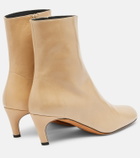 Proenza Schouler Uma 60 leather ankle boots