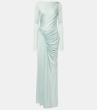 Givenchy Draped jersey gown